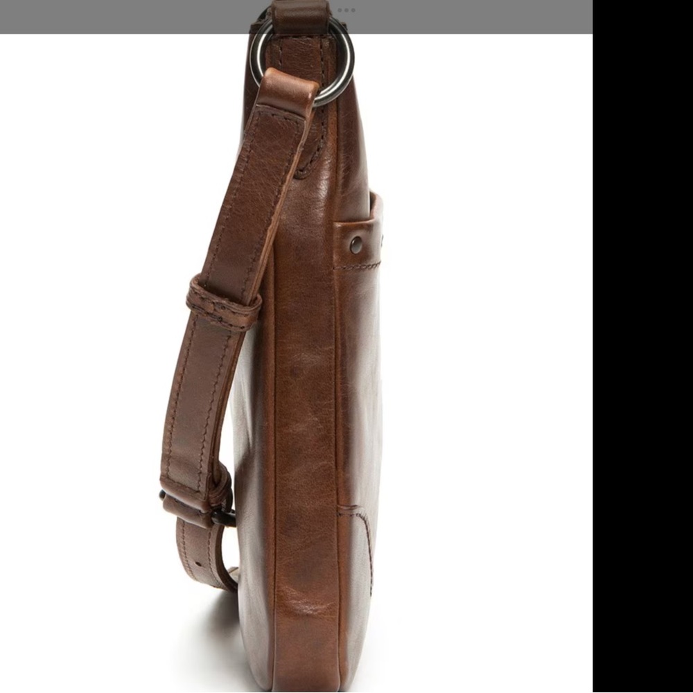 FRYE Melissa Swing Italian Leather Crossbody Bag - Picture 7 of 8